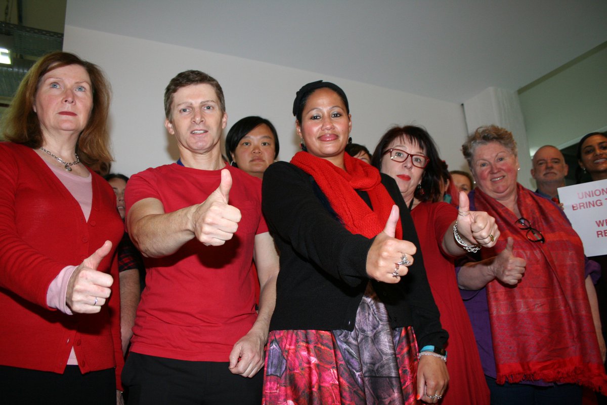 TeachersFed's tweet photo. Have you participated in today’s Red for Refugees action yet? Take a photograph of yourself and/or your colleagues wearing something red, then share with the  #RedForRefugees hashtag and a statement in support. https://t.co/LXkKdGTBxO