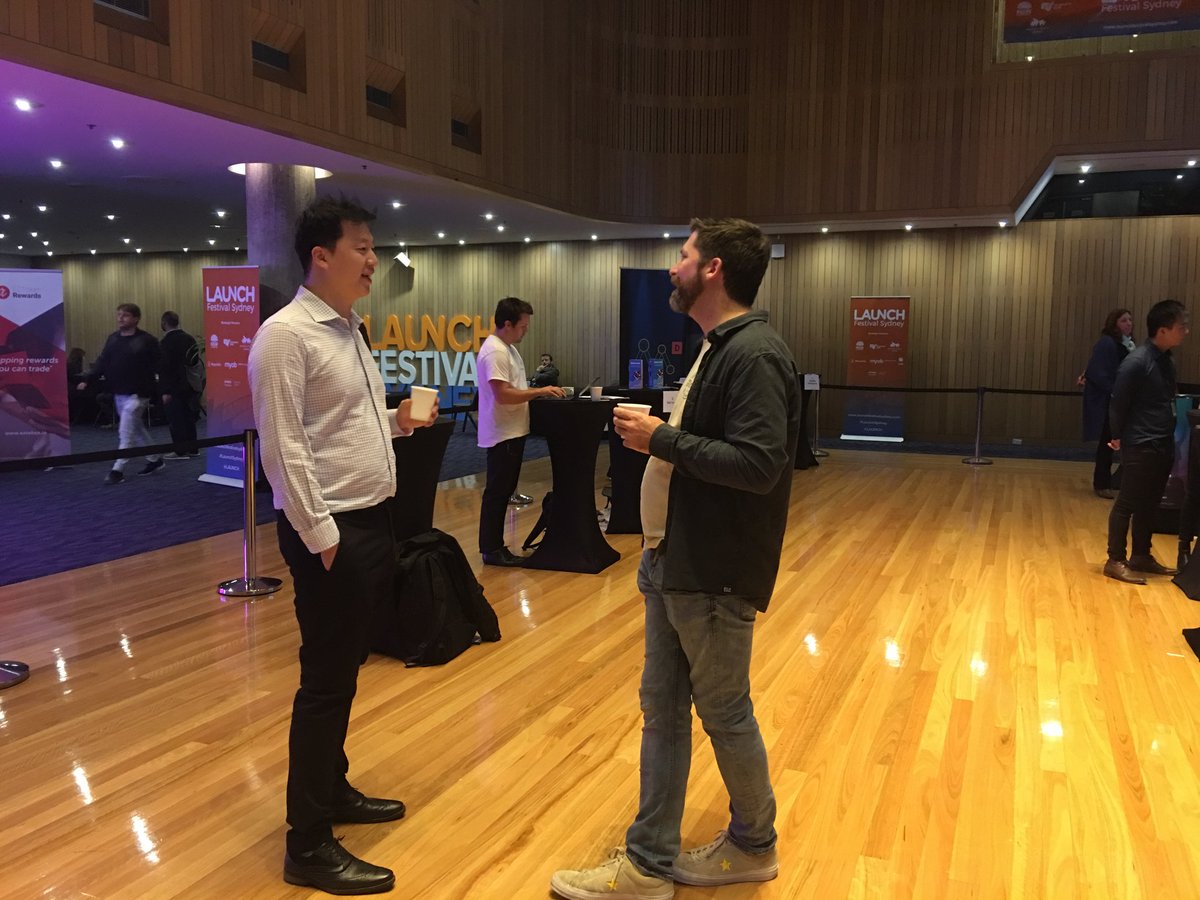 v_kaiwa's tweet photo. Two hours left until Beth from @PatisNLU pitches during the Best of Frontier Tech session! Come see us in the demo pit at @LAUNCH before then! https://t.co/JDGJsVrk7Z https://t.co/PLLtCeL6qA