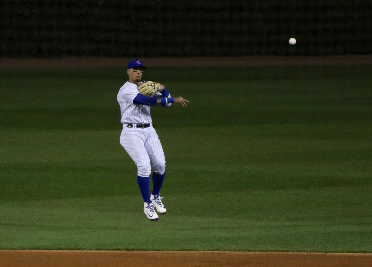 Cubs's tweet image. 18 innings wasn't quite enough today.

We'll head to extras in game two.