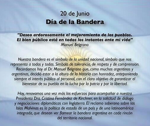 GuilleChavez13's tweet photo. #20deJunio dia de la Bandera de mi Nación son tus colores divinos que basta mirar él cielo para sentirse Argentino 🇦🇷 https://t.co/SjelWSL7Eb