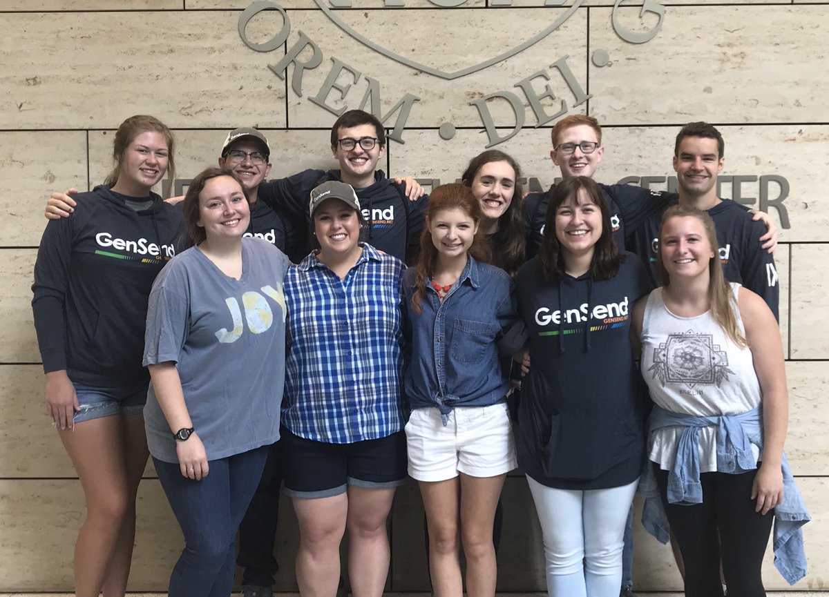 Very excited to have this Gensend group in Chicago this summer! And for the chance to get to know them and serve with them. #gensendchi18 #gensendstory