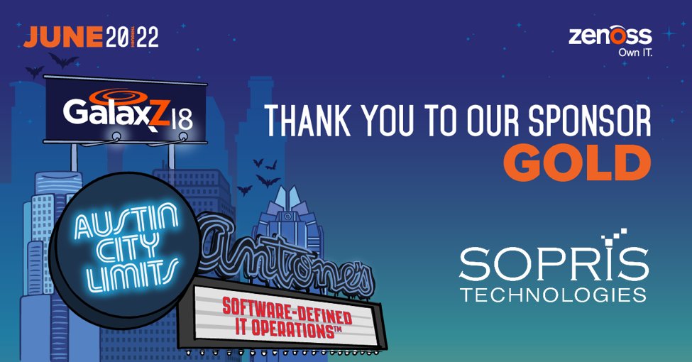 #GalaxZ18 <a href="/Zenoss/">Zenoss (Now part of Virtana)</a>
Excited to join our colleagues and friends in Austin June 20-22.