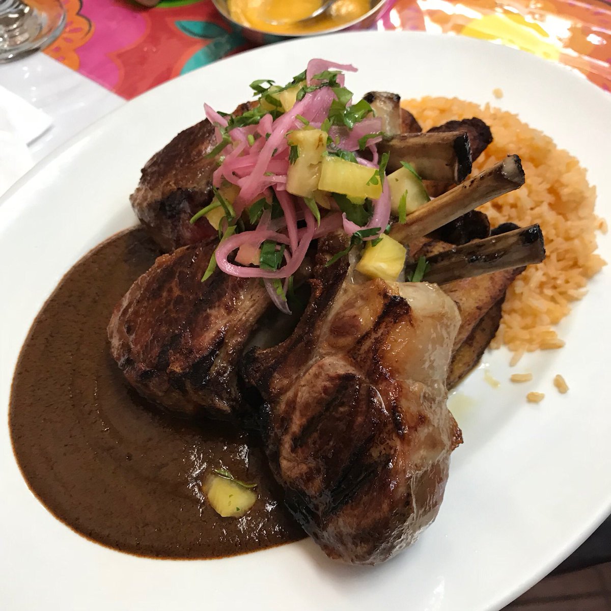 MikeHinkson's tweet image. Hey @CraigLaBan , good call on #elranchoviejo #southphilly #lampchops #mole #byo