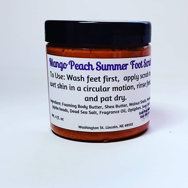 Mang Peach summer Foot Scrub absolutely amazing!

#satinbodybasics #handcrafted #naturalbathandbodyproducts #madewithlove #skincare #etsy #smallbusiness #naturalbeauty #veteranowned #womenownedbusiness ift.tt/2M8bNsn