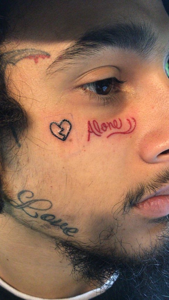Xxxtentacion Tattoos Alone xxxtentacion fanpage on Twitter: "Wifisfuneral got xxxtentacion