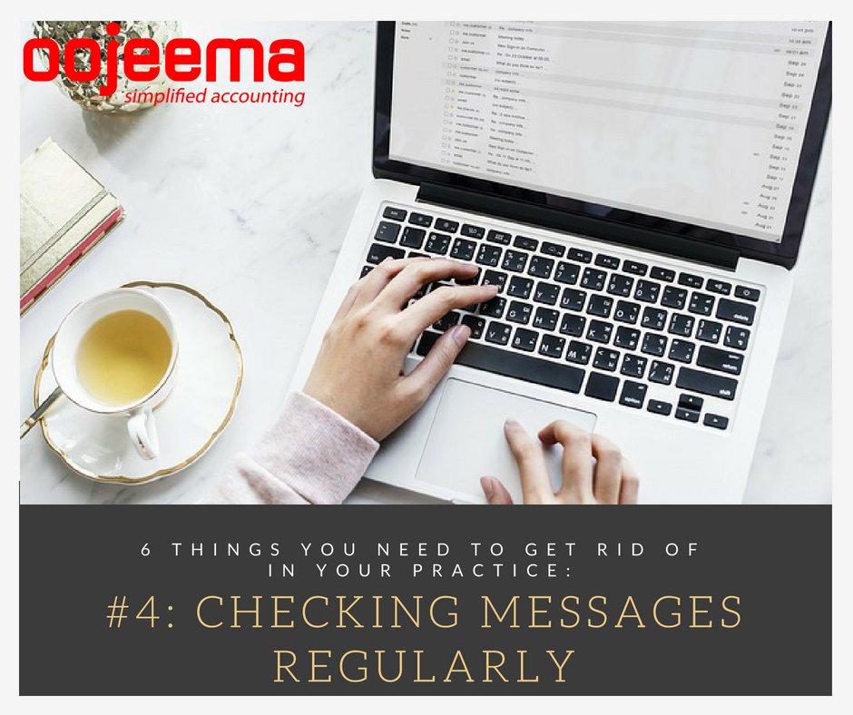 oojeema's tweet image. Did you know checking messages regularly is not helpful for your productivity? Find out why here: goo.gl/X7Cgoz

#AccountingTips #Productivity #HowToBeMoreProductive