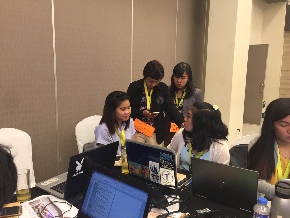 denr_agos's tweet photo. ATM: The regions are busy crafting their creative brief! The brief is an important document that will help guide the branding and overall art direction of their campaigns. Just a recap, they will come up with a national campaign for their assigned national marine protected areas. https://t.co/G7FTewylUk