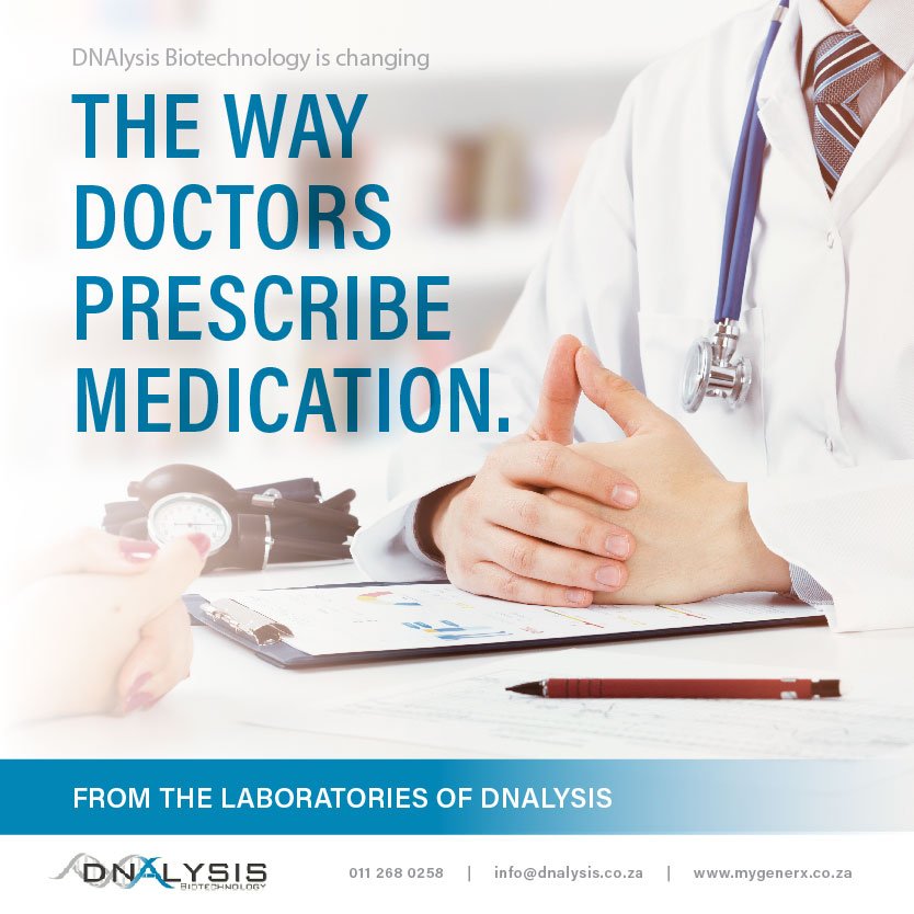 dnalysis's tweet photo. DNAlysis Biotechnology is changing the way doctors prescribe medication.
Click on the below DNAlysis Biotechnology article, featured in Soweto Urban, to read how our tests can help HIV patients:
#dnadiet #dnalysis #dnaoestrogen #dna #dnatest #dnasp ... https://t.co/1pS50EJYm7 https://t.co/Rr2hmTjBTv