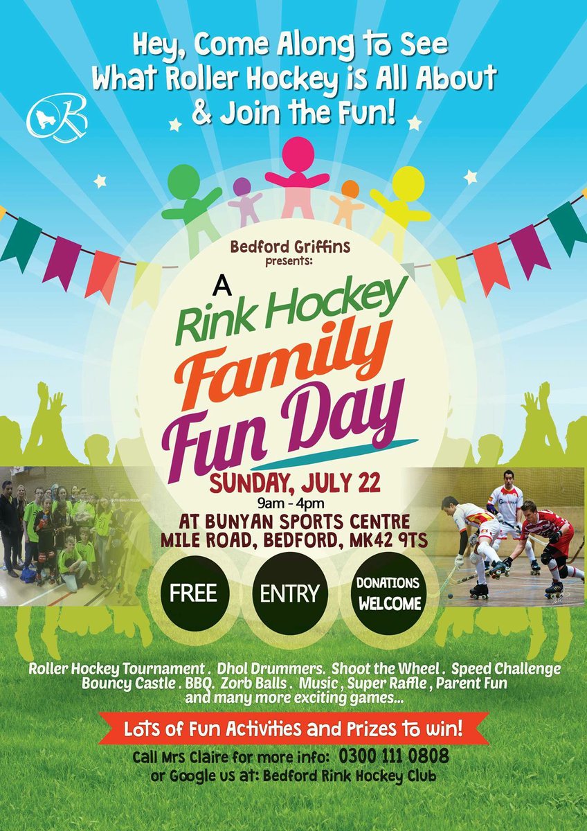 A date for your diaries 22nd July 9.00-4.00 Family Fun Day at the Bunyan Sports Centre lots of exciting thigs to do @bunyanfit <a href="/RollBackWorld/">RollBack World</a> <a href="/BedfordTweets/">Bedford Borough Council</a> <a href="/BedfordSSPs/">Bedford SSPs</a> <a href="/boroughsports/">BoroughCouncilSports</a> #familytime #community