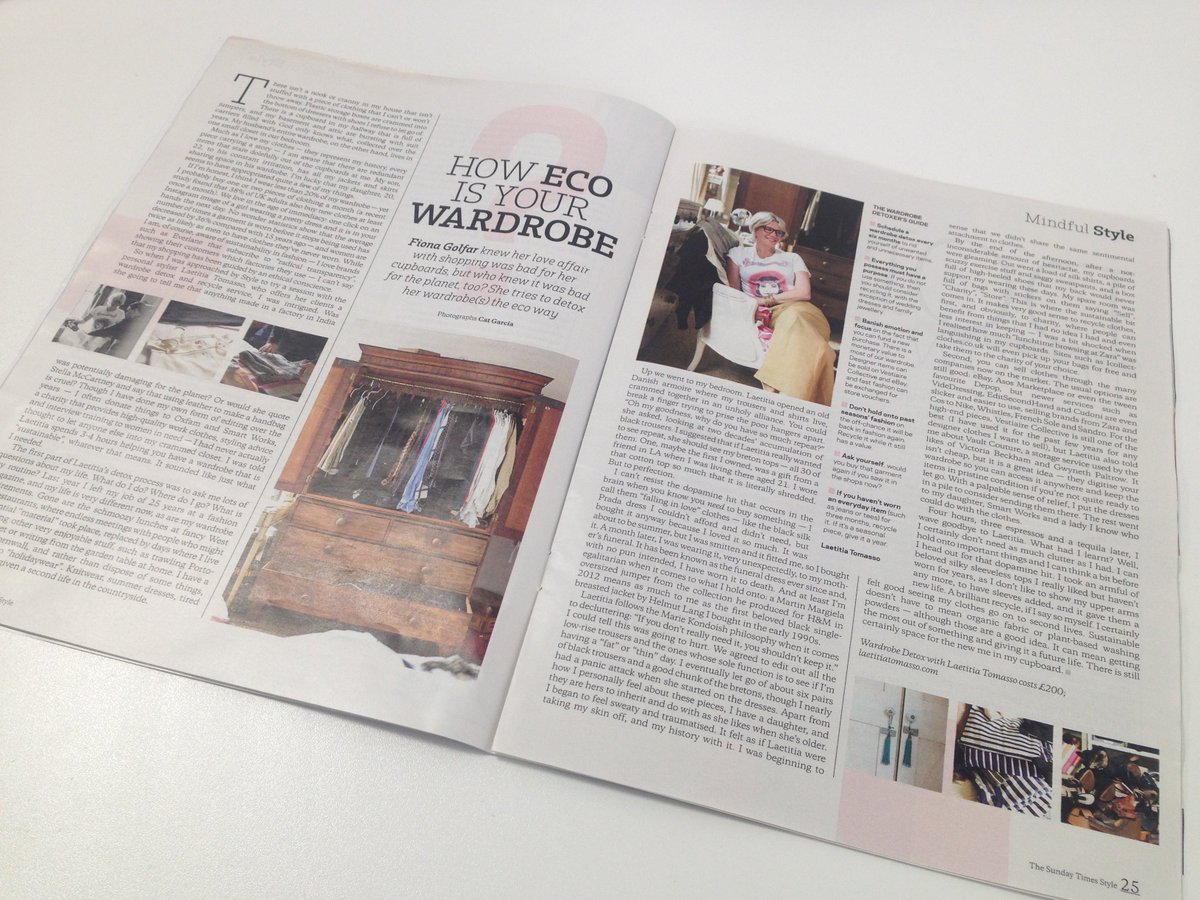 TaylormadePR's tweet image. Great #pressarticle in @TheSTStyle about our client @CudoniUK - How eco is your wardrobe? Read the full article here: bit.ly/2lf584f  #cudoni #taylormadepr #stylemagazine