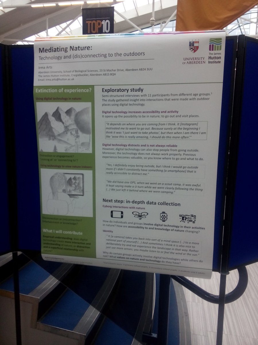 Poster is ready, #NCx2018 conference about to start. Looking forward to hear about #natureconnections