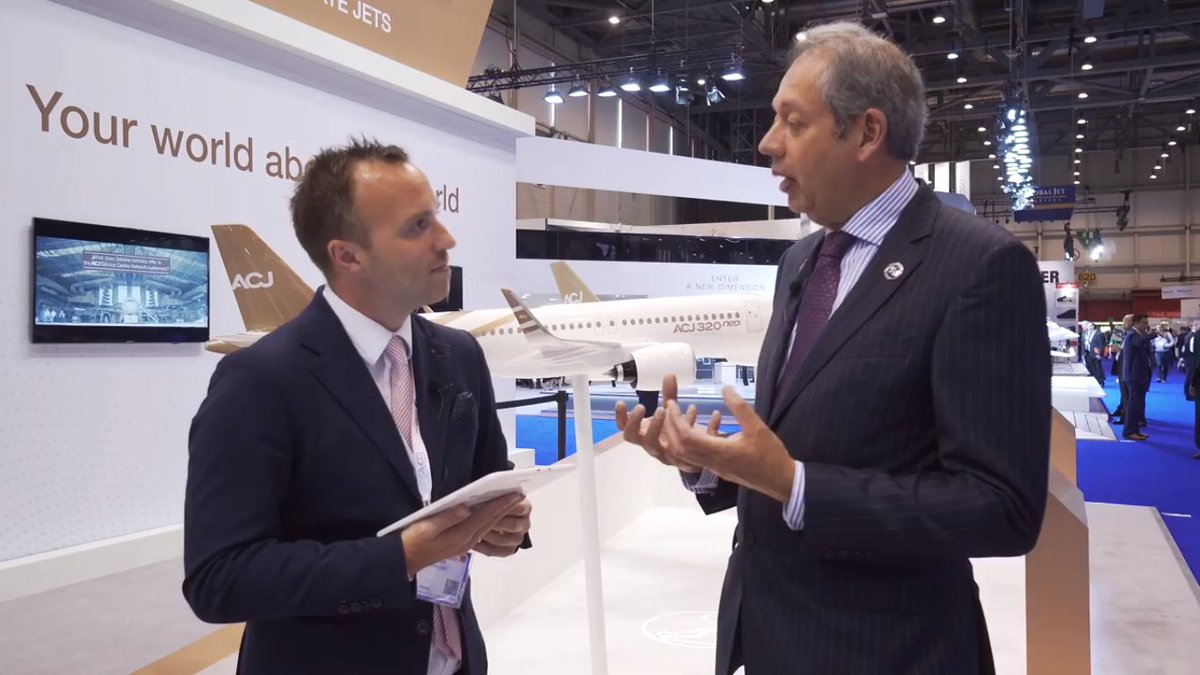 AviapagesCom's tweet photo. Short interview during the EBACE 2018 with David Velupillai, Marketing Director, Airbus corporate Jets. https://t.co/R0a9ZK8Wjm
#ebace18 #EBACE2018 @ebace @Airbus #bizav https://t.co/qX3hCF8WC0