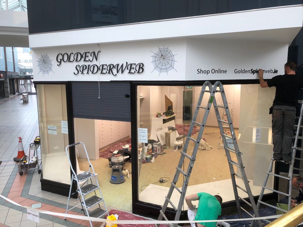 In process of remake of our Waterford shop. Looking forward for the result 🤗🛍️ 👉Reopening on Thursday 😍🌷