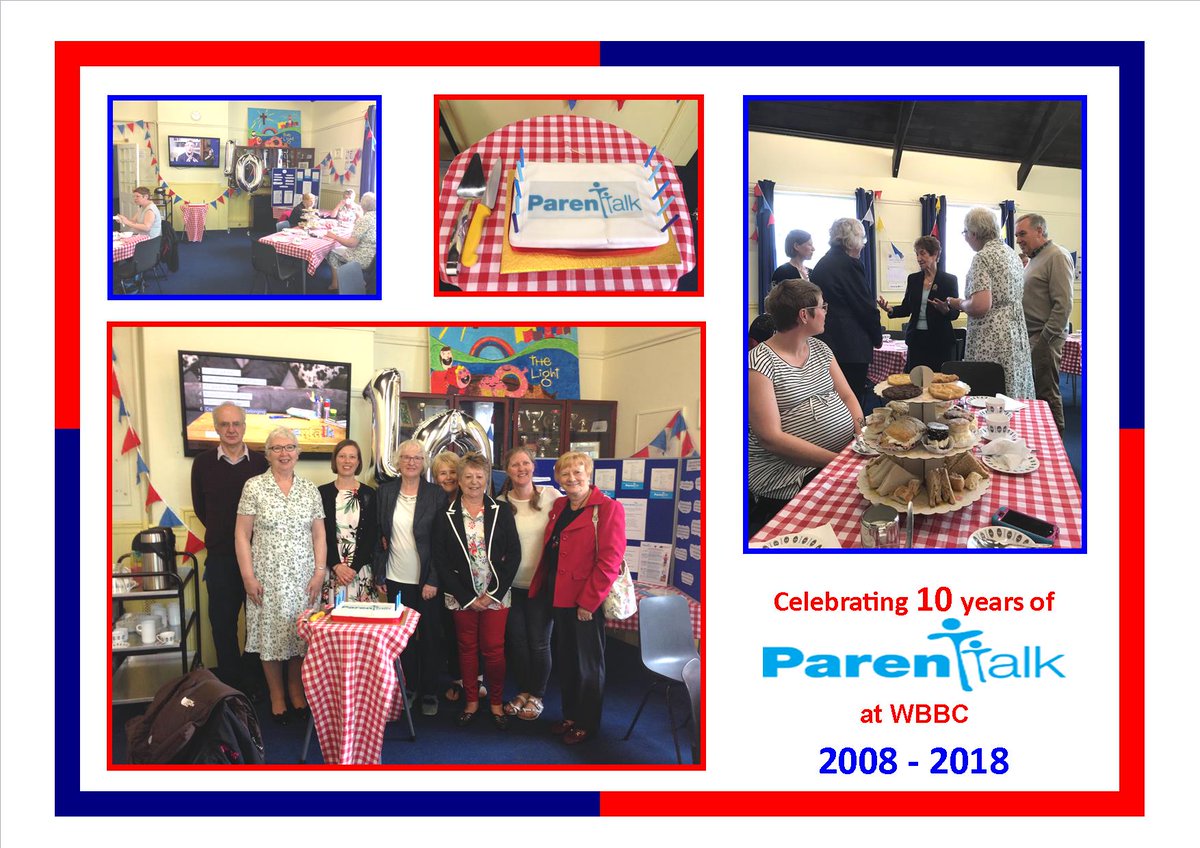WBBCUK's tweet photo. Celebrating 10 years of Parentalk at WBBC!  Congratulations to the Parentalk team for their continued commitment and dedication to serve our local community in this valuable way. 🍰🎉👏🙂 https://t.co/edj3oy8G3W