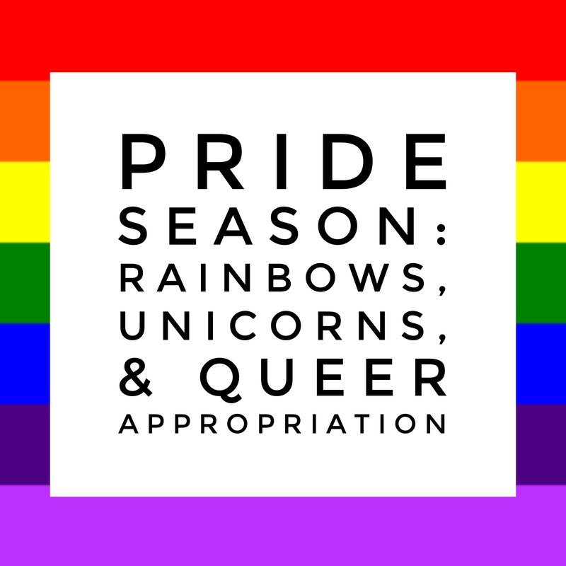 ArtForOurselves's tweet photo. "To the cis het people planning on attending Pride: Remember, Pride is not for you. Show your solidarity by making space - not taking space." 

NEW piece on our site: https://t.co/YHS4jHhNTN 

#PRIDE #RAINBOWS #UNICORNS #QUEER #APPROPRIATION  #lesbian #gay  #lgbtq #trans #lgbtqia https://t.co/B1p000ldMT