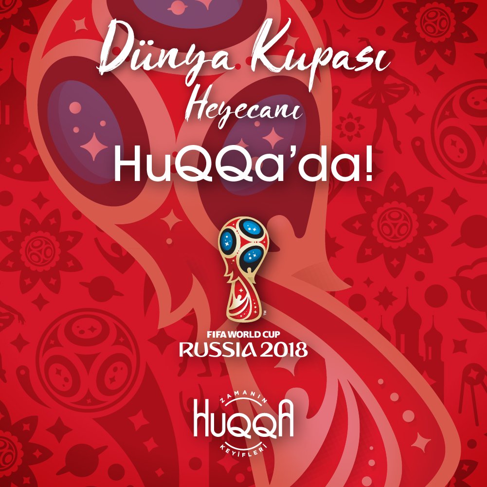 Dünya Kupası’nın soluksuz izlenecek maçları HuQQa’da. #Huqqa #WorldCup #WorldCup2018 #Russia #Football #FIFAWorldCup #FIFA #instafootball #soccer #instarussia #instafifa #instaworldcup #game #worldcupgame #fifaworld #team #champion #Footballseason #league #sports #fans #futbol