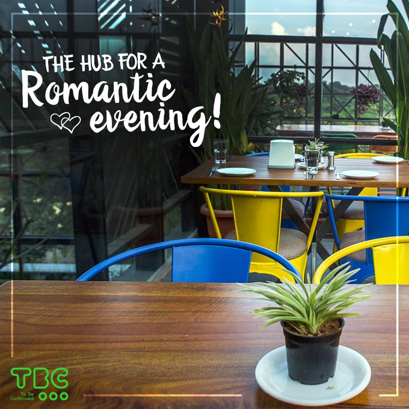 Turn those table around and bring your date to a romantic evening at the #TBC #SkyLounge. #ToBeContinued #Bangalore #DateNight #PubCapital