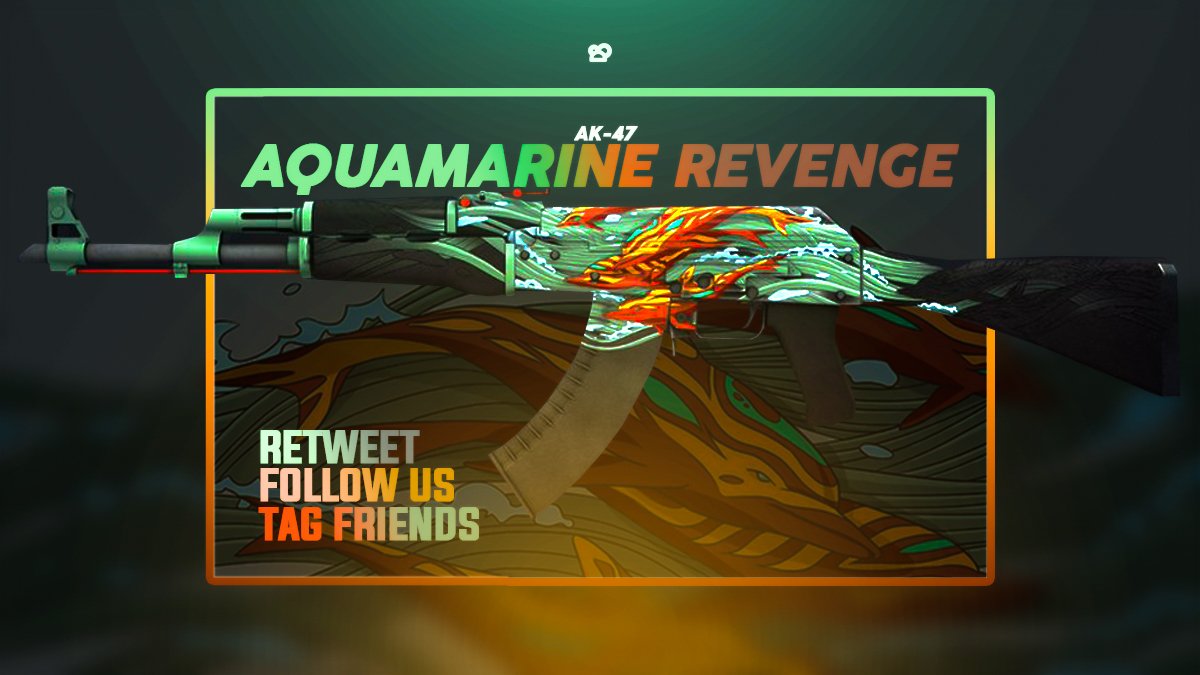 TheDaniel3131's tweet image. 🎁($16) AK-47 | Aquamarine Revenge🎁 

★RT+ Tag 2 Friends🔥
★Follow @TheDaniel3131💙 
★Subscribe: youtube.com/Daniel3131💙

ENDS 72 HRS🎉 

#CSGOGiveaway