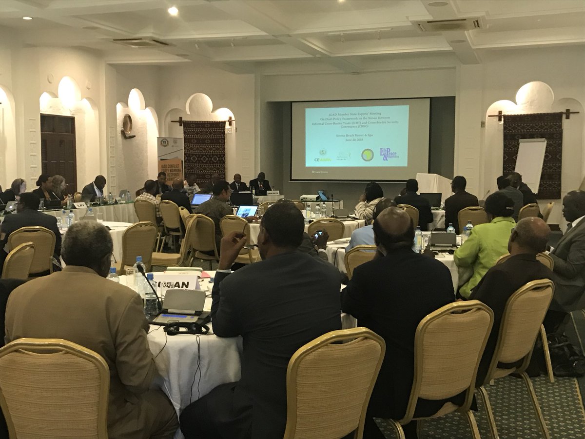 IGAD_CEWARN's tweet image. All set for #IGAD Ministerial mtg on Informal crossborder trade &amp;amp;
#crossbordersecurity gov’ce on 21June in Mombasa.All ministers
incharge of trade confirmed to attend. member state experts from
trade, customs &amp;amp;security to convene ahead today. #crossbordertrade @LPI_voices @OSSREA