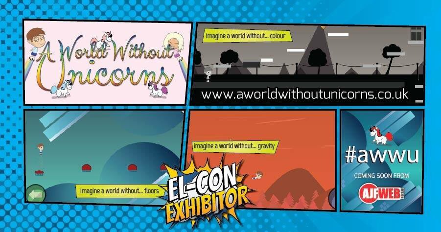 ElConElgin's tweet photo. El-Con are pleased to announce some teams from this year’s @MorayGameJam 

A world without unicorns - @StikkzMedia @AJFWebDesign #elcon2018 https://t.co/arbo3jdIUG