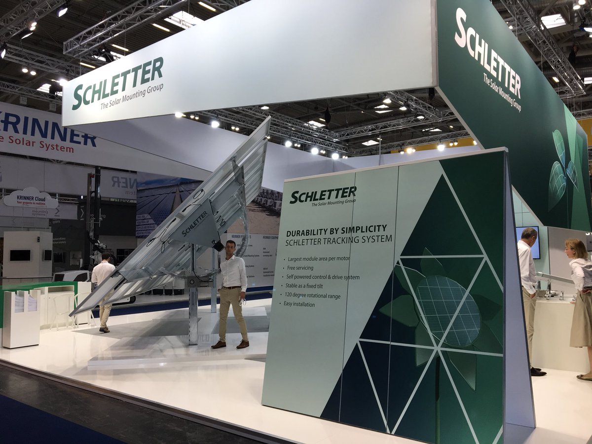 Nous sommes prêts pour vous recevoir. #schletter #schlettergroup #PV #solaire #solar  <a href="/intersolar/">Zoolar</a> stand A3.140