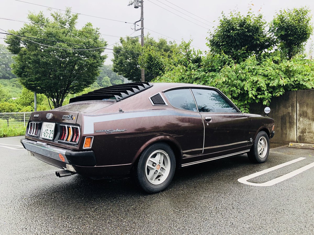 Jp 一日雨の今日は車で仕入れ ギャランgto 旧車 グリーンウォーク多摩 三菱自動車 Galant Gto