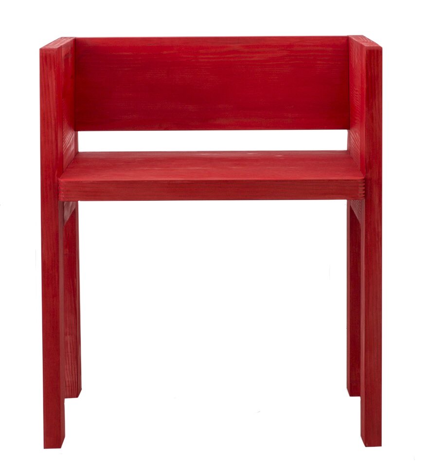 Our new website and furniture are launching soon.. 
BF02-5 Pew Chair by Baines&amp;Fricker