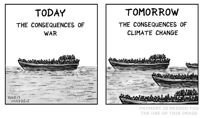 AssaadRazzouk's tweet photo. Unchecked climate change is the greatest threat to 21st century security - with mass migration already becoming the new normal

#WorldRefugeeDay https://t.co/whoLMiovCs