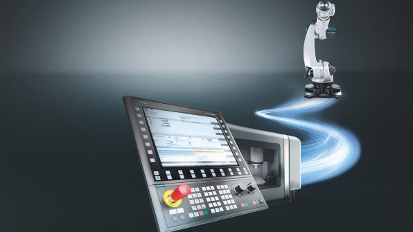 Katharina_Lamsa's tweet image. Dream team for outstanding productivity: #SINUMERIK Run MyRobot combines #robots with #MachineTools. Have a look at our #Siemens booth at #automatica hall A5/331 sie.ag/2Kd0X4e sie.ag/2lkBMSk @BerndHeuchemer  @PPsaier