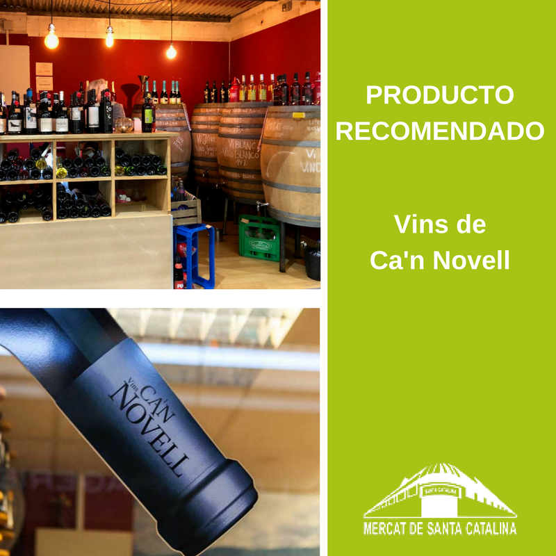 ¿Queréis un buen vino para acompañar vuestros platos? Pues acercaros a Ca’n Novell y seguro que acertaréis.