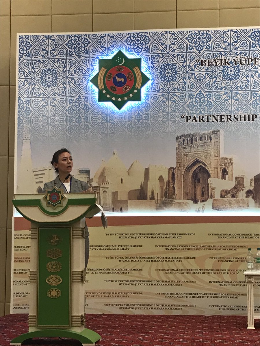 elenapanovaUN's tweet image. #financefordevelopment @UNDPTM IMF Chief of Mission Tamirisa talks about need to improve efficiency of investments  in @Turkmenistan
