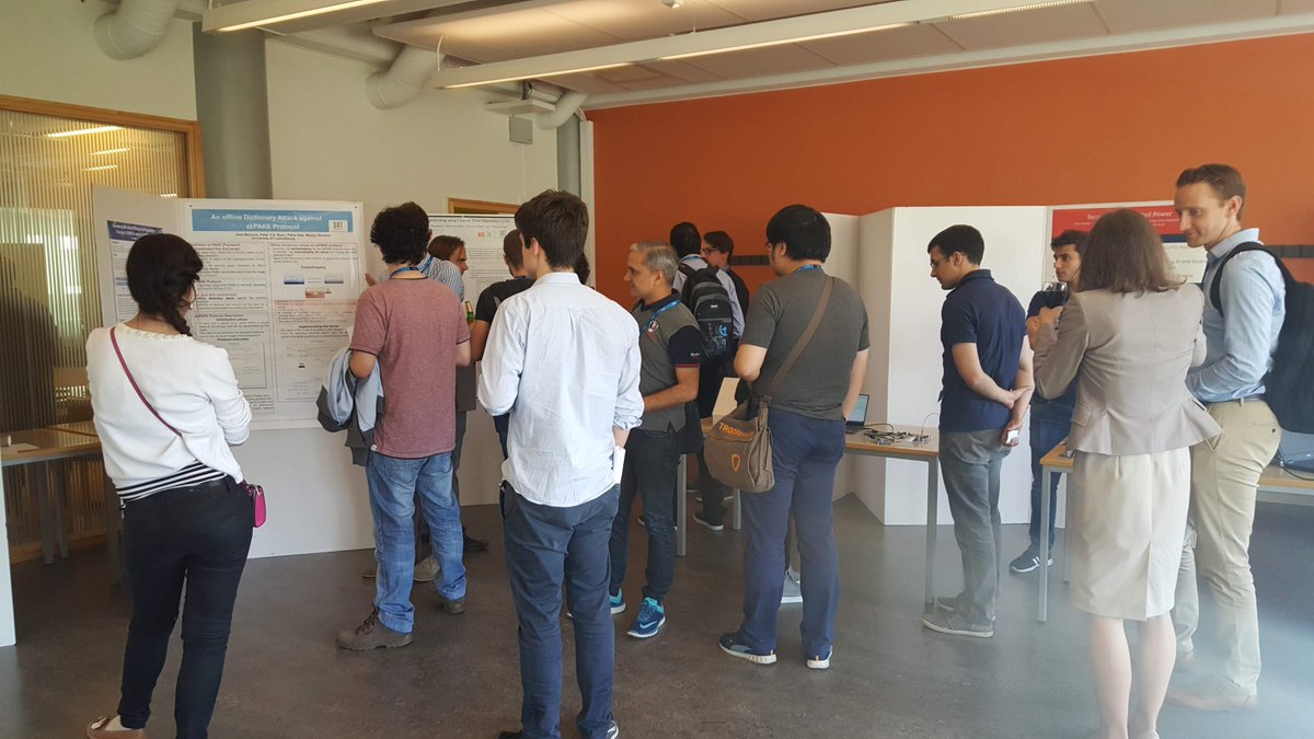 acm_wisec2018's tweet image. Poster/demo session, teaser talks (2) #wisec18 #wisec2018