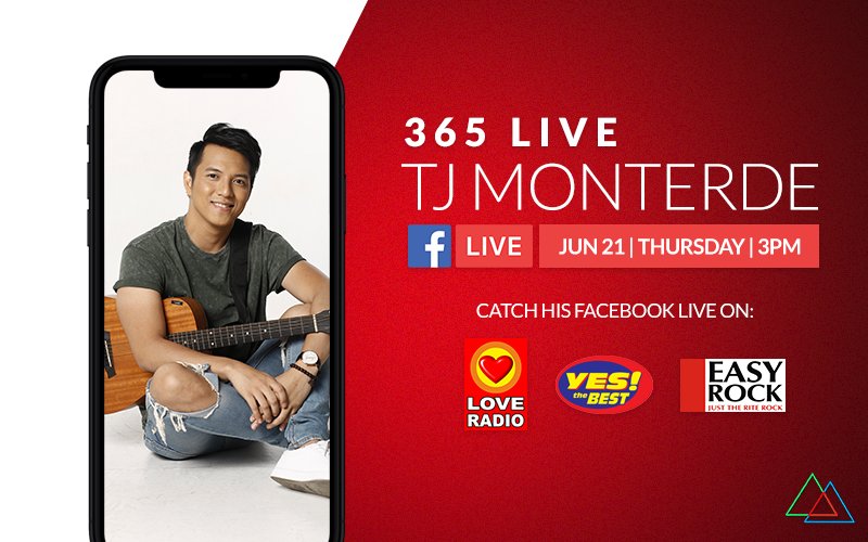 YesFMManila's tweet photo. Bes, may gusto ka bang itanong kay @tjmusicmonterde? Ito na ang chance mo dahil sasagutin 'yan bukas ni TJ sa 365 Live ng @Catch22PH. #AskTJ https://t.co/TCZrGqPsWi