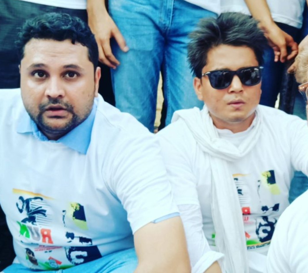 SanjeevShuklaCG's tweet photo. #RunForEmployment #Employment/#run for #farmers /#run for #democracy 
@RahulGandhi जी के जन्मदिन पर @IYCChhattisgarh द्वारा मैराथन दौड़
#HappyBirthdayRahulGandhi #HappyBirthdayRG #राहुल_गांधी ज़िंदाबाद
@umeshpatelcgpyc @keshavyadaviyc @SATAVRAJEEV @Allavaru @divyaspandana @IYC https://t.co/Py7bDc4Vo4