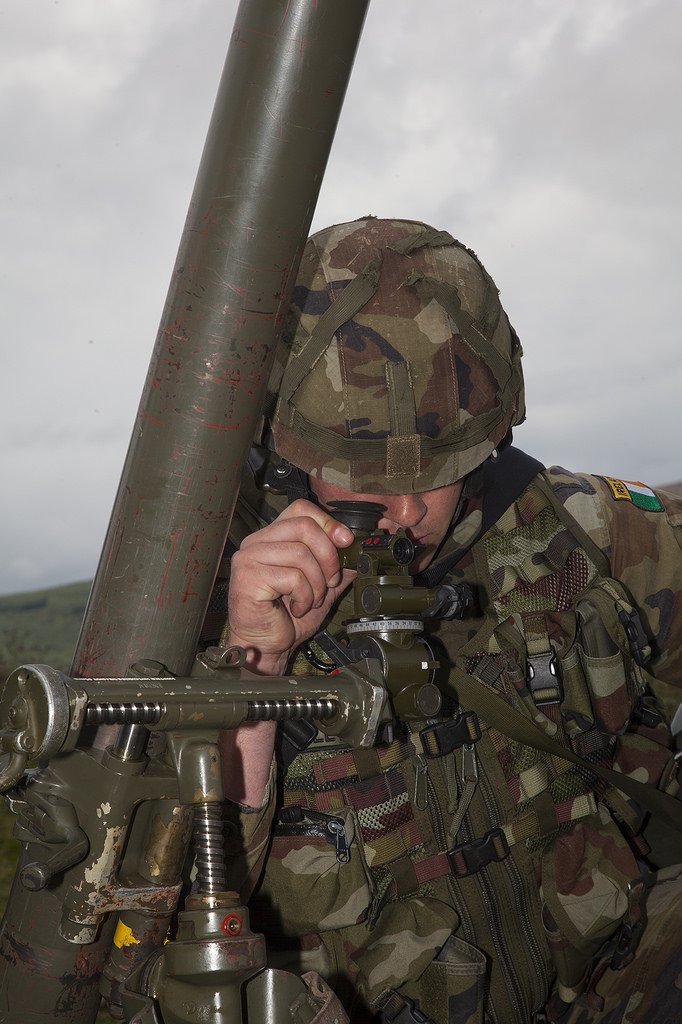 DFPRB's tweet photo. 6th Infantry Battalion 81mm mortar young entry course being put through their paces today during week 1/4. These future mortar men/women will provide a flexible & functional #capability to the #6InfBn in providing indirect fires @defenceforces https://t.co/WSahbviUKE