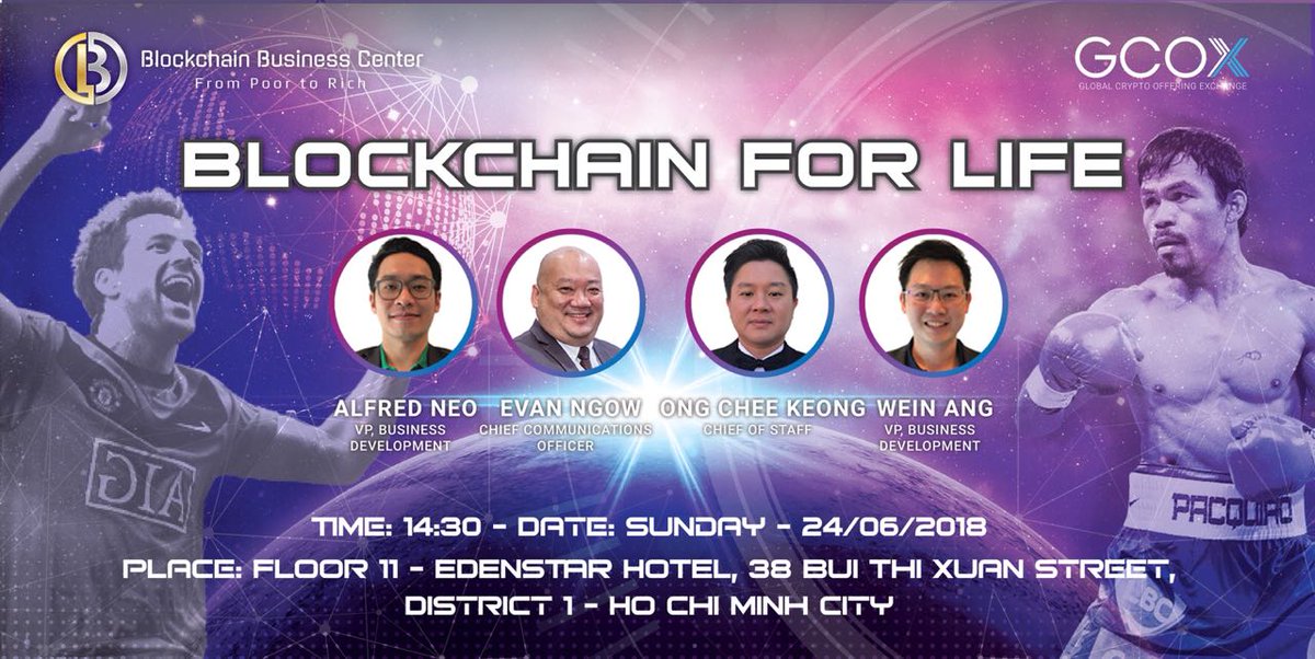 GCOX_Official's tweet photo. Calling all Crypto-maniacs in Vietnam! Our legendary GCOX Crypto-Knights are hitting up Ho Chi Minh City this weekend! Join us on a swashbuckling journey into the amazing world of blockchain tech and cryptocurrency. 

#GCOX #RiseAbove #GCOXWorldTour https://t.co/hA2PWj5rwC