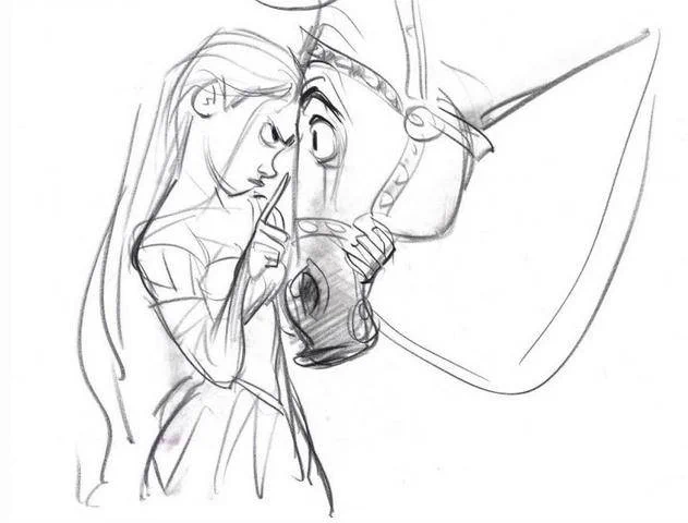 "Rapunzel" animation design. 