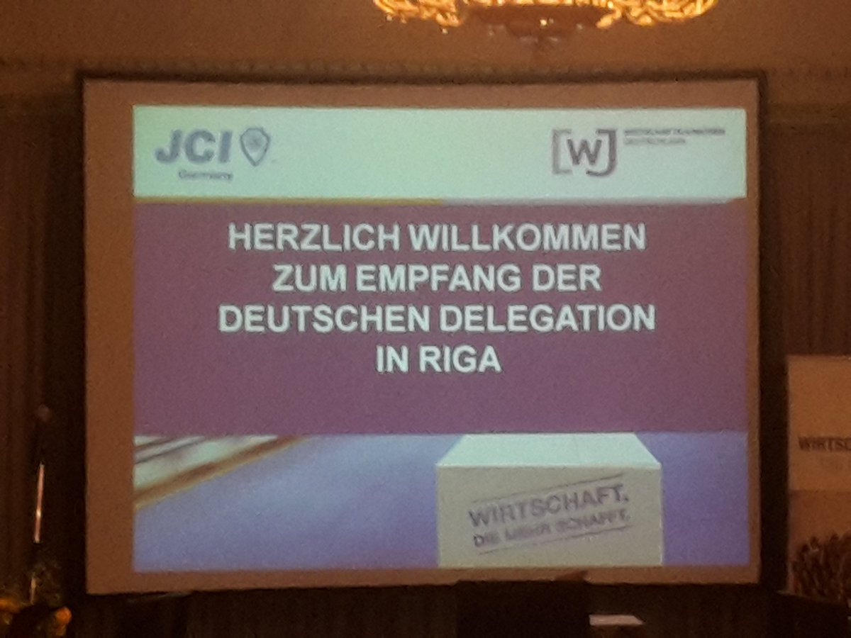 sandraKegelmann's tweet photo. Great first insights into Latvia, thanks to Manja Kliese from the German Embassy. #ec2018riga #jci #onesteptosuccess https://t.co/rO41VBvPDd