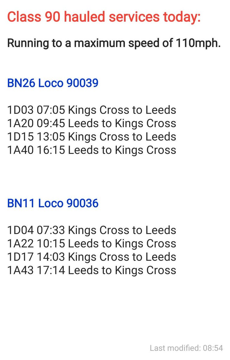 daveinitalia's tweet image. Here&apos;s the #Class90s and #shortforms for today