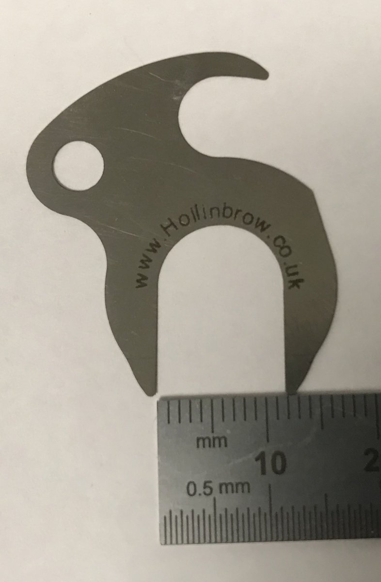 Happy customer - Precision Laser cut part 0.003" thick shim. #shim #lasercutting #shims #manufacturing #Engineering