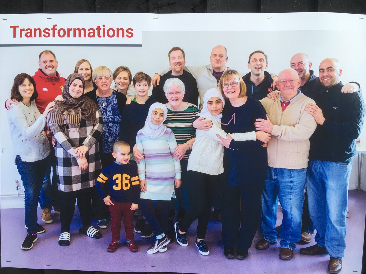 benwuk's tweet photo. Beautiful exhibition in #raynespark for #RefugeeWeek2018 about how @RPCC_Church and other volunteers are supporting a family from Syria under the Community Sponsorship programme. Great work in our community &amp; superbly captured by @ClairelizePhoto #RefugeesWelcome @myraynespark https://t.co/6PVYdeyzyV
