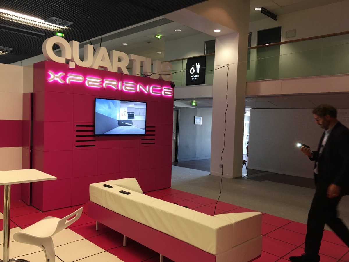 QUARTUS's tweet image. Le @MIPIMPropTech dont QUARTUS est partenaire vient d’ouvrir ses portes ! Découvrez en images notre stand (D02) et venez vivre la QUARTUS Xperience en réalité virtuelle ! #MIPIMPropTech