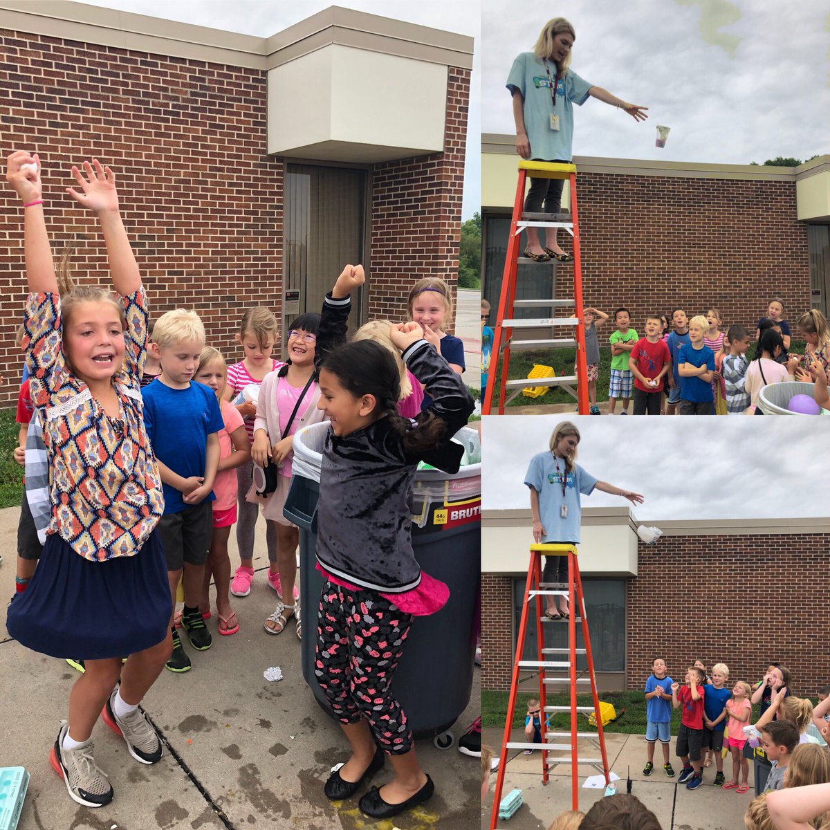 learnwithMissH's tweet photo. Egg Drop Challenge at STEM CAMP! These students are always solving problems at trying new things! #MillardStem2018 #Proud2bMPS @lindsey_revers @jsutfin https://t.co/6r6Np3GVWI