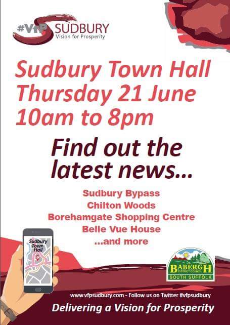 We're super excited to be hosting #SuffolkDay tomorrow. 

Join us from 7am with <a href="/MarkGlennMurphy/">Mark Murphy MBE</a> presenting <a href="/BBCSuffolk/">BBC Suffolk</a> from the town. 

Events start from 9:45am (details on picture). 

Don't forget it's the launch @BaberghDistrict Vision for Prosperity.. ❤