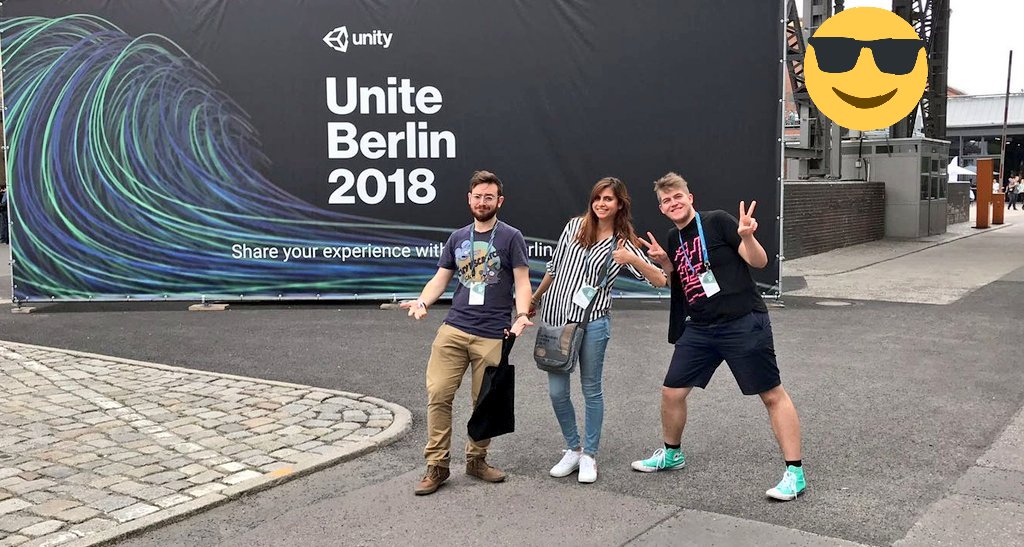 <a href="/TheVolunteerXP/">TVE™ Event Services</a> meetup at UNITE Berlin 2018 #UniteBerlin #unity3d