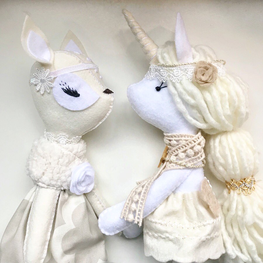 Available at the shop 💫 #handmade #babydecor #nursery #nurserydecor #etsy #EtsyTurns13 #etsyshop #doll #fawn #unicorn #unicorns #neutralnursery