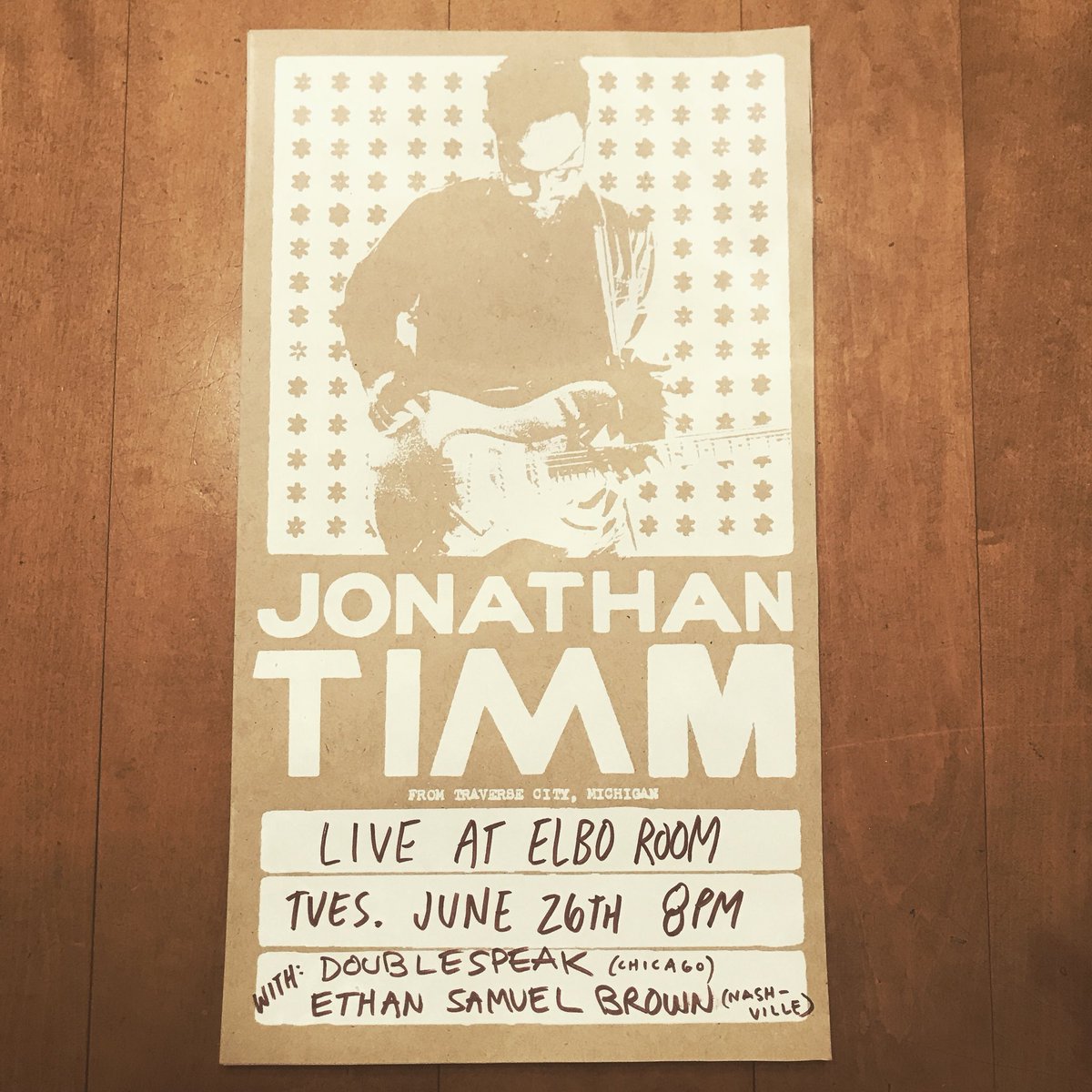jontimm's tweet photo. Will Thomas makes great posters.  #chicago #chicagolocalmusic #amanandhisbandtour https://t.co/MSyEVIX8yQ