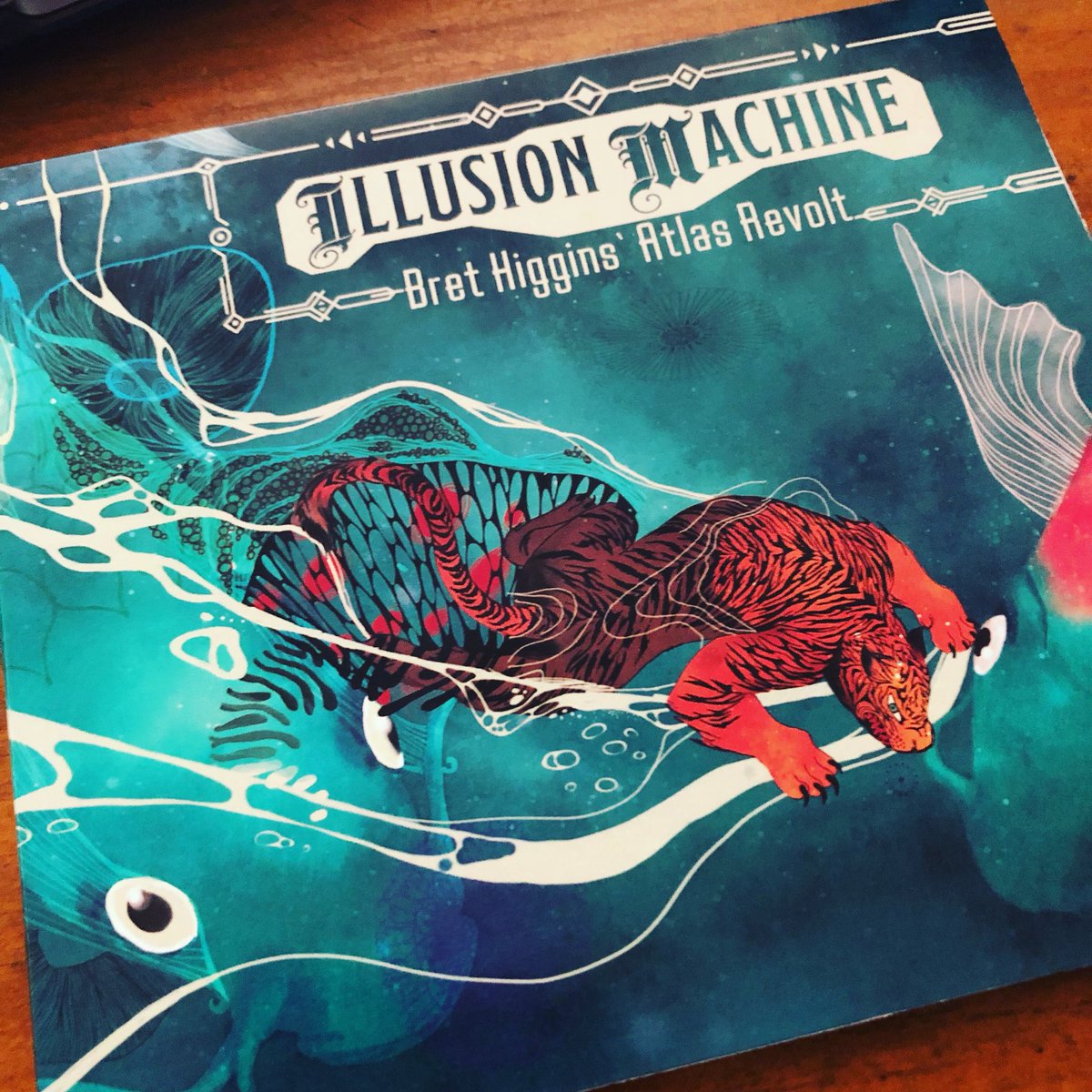 SamEastmond's tweet photo. Current listening: the AWESOME new Atlas Revolt record Illusion Machine by @BretHiggins out on @chant_records Get on this it’s amazing #brethiggins #atlasrevolt #Illusionmachine #chantrecords #newmusic #newalbum https://t.co/Xl0n0dUykw