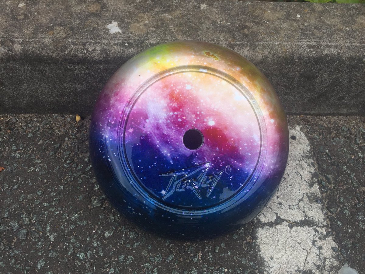 Vital_Hydro's tweet image. Something a little different, the first of many 🎤 stands we will be doing. Finished in a galaxy pattern this signer is out of this world 😁🤭 Contact us today for all your dipping and painting needs. #micstand #custommicstand #galaxy #singer  #hydrodipping #hydrodipped