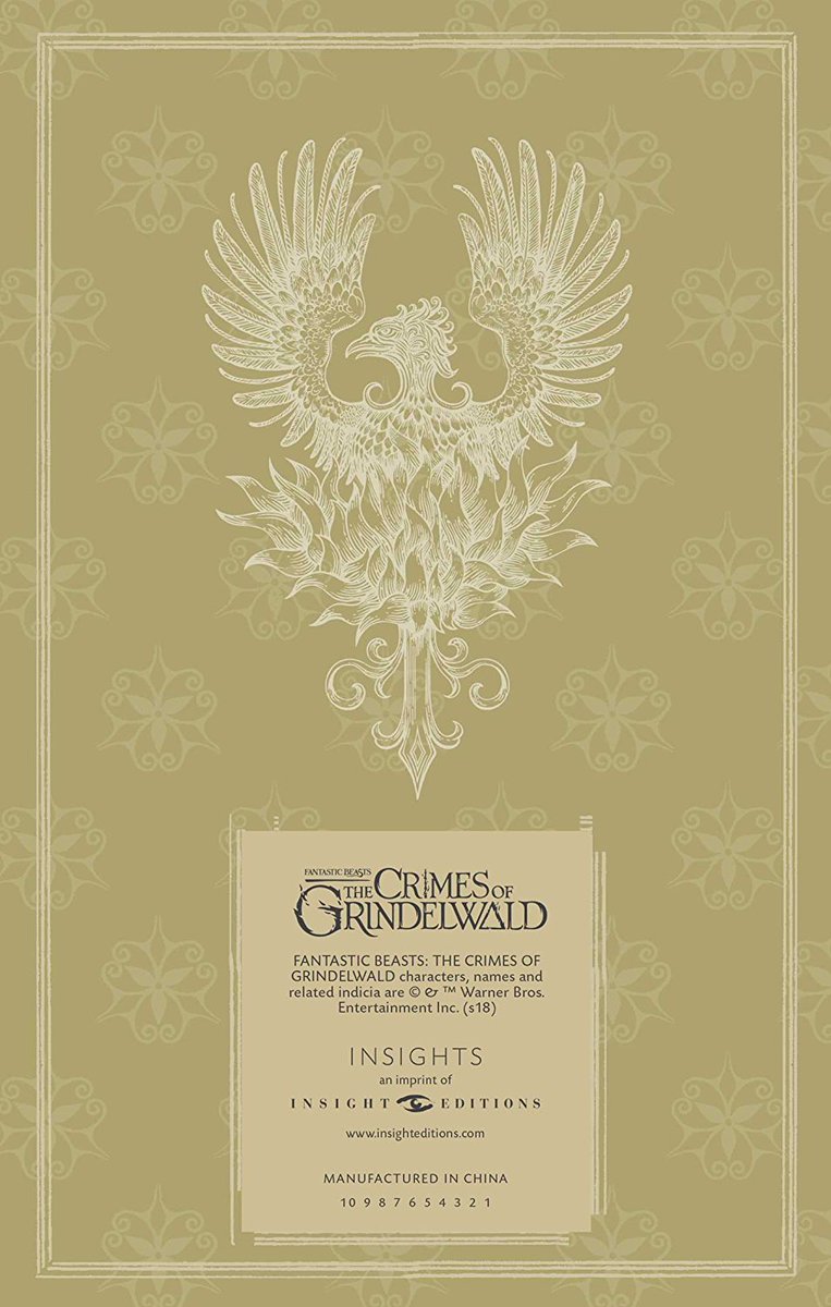 Univers Harry Potter On Twitter Et Comme Vous Pouvez Vous En Apercevoir Il Correspond Au Phenix Representait Sur Le Carnet Grimoire De Nicolas Flamel Devoile Lors D Un Des Wizardingwednesday Https T Co Plbaj5ycej